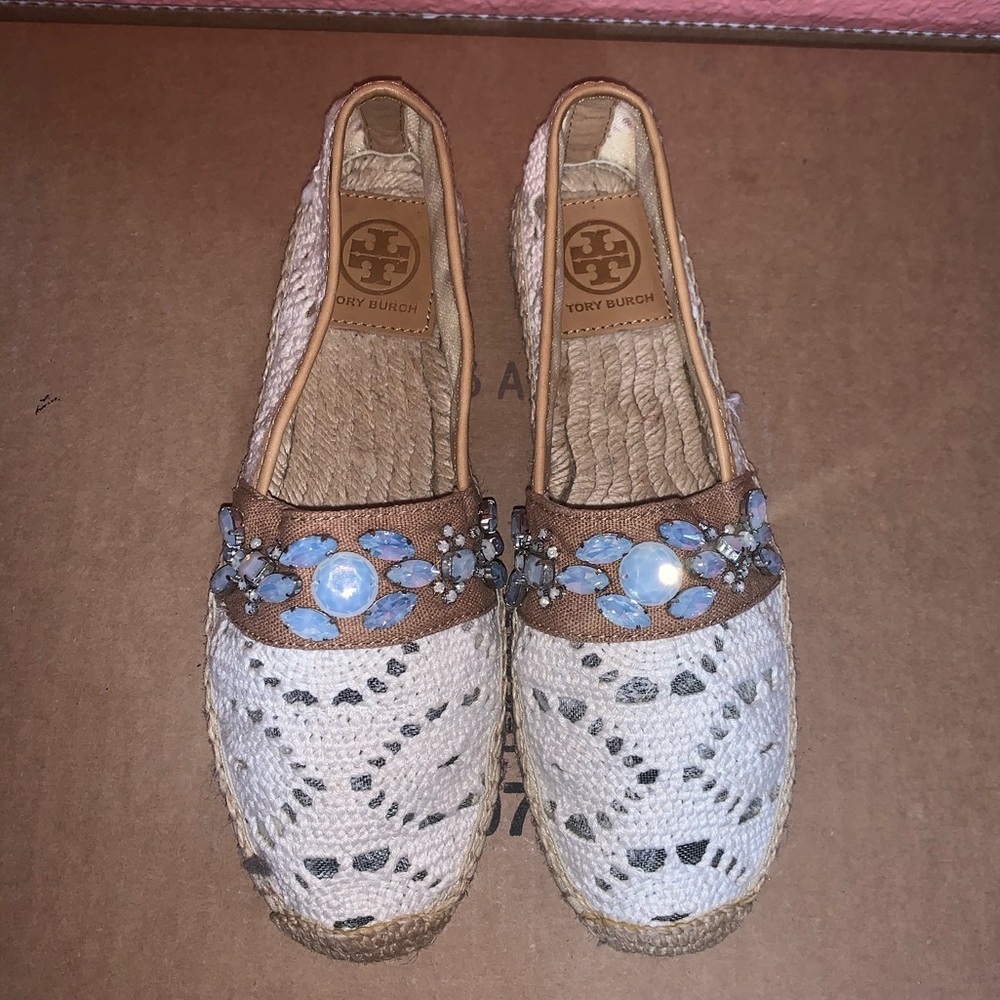 Tory Burch brown Espadrilles